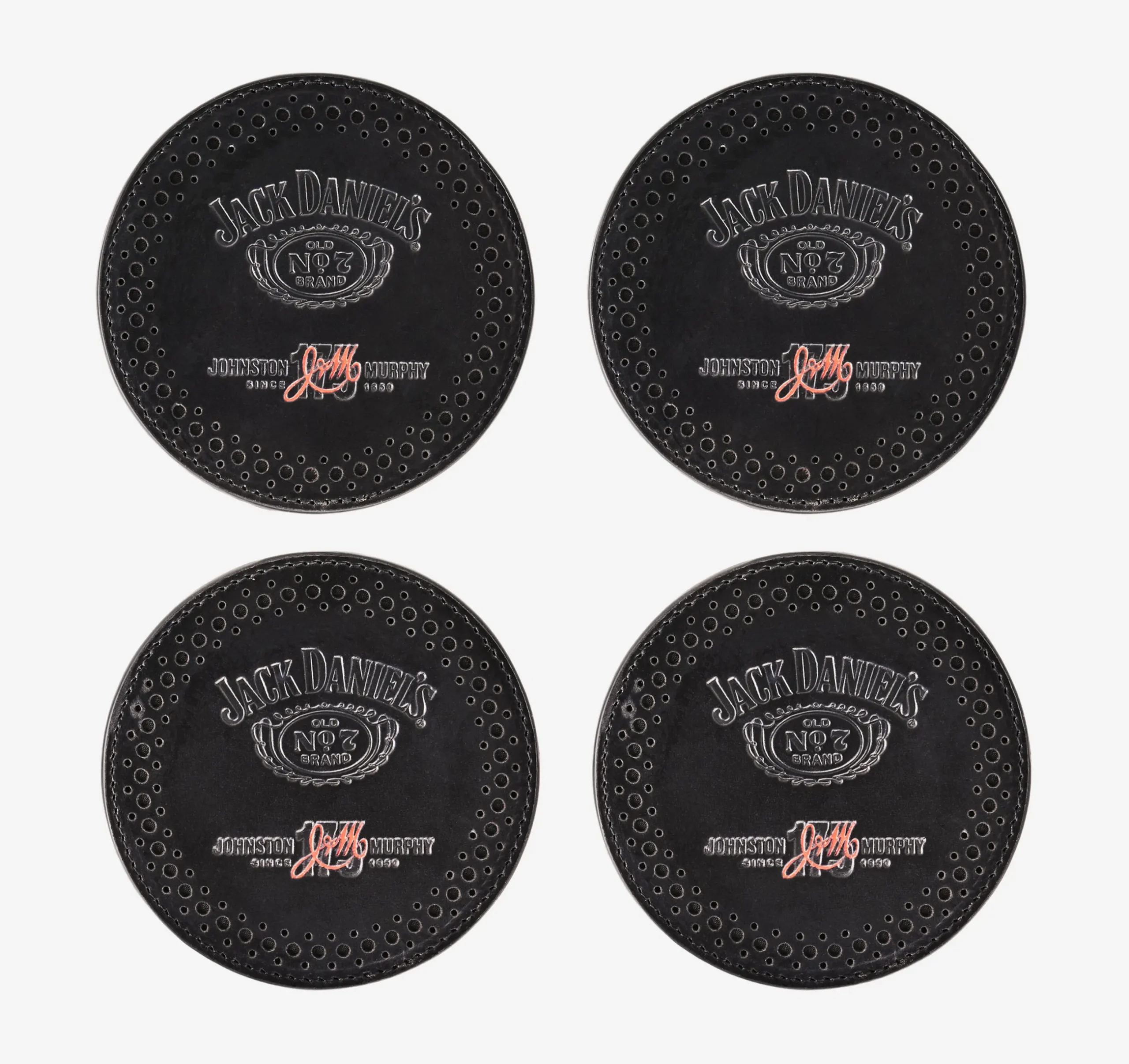 Jack Daniel's x JM 175th Leather Coaster Set