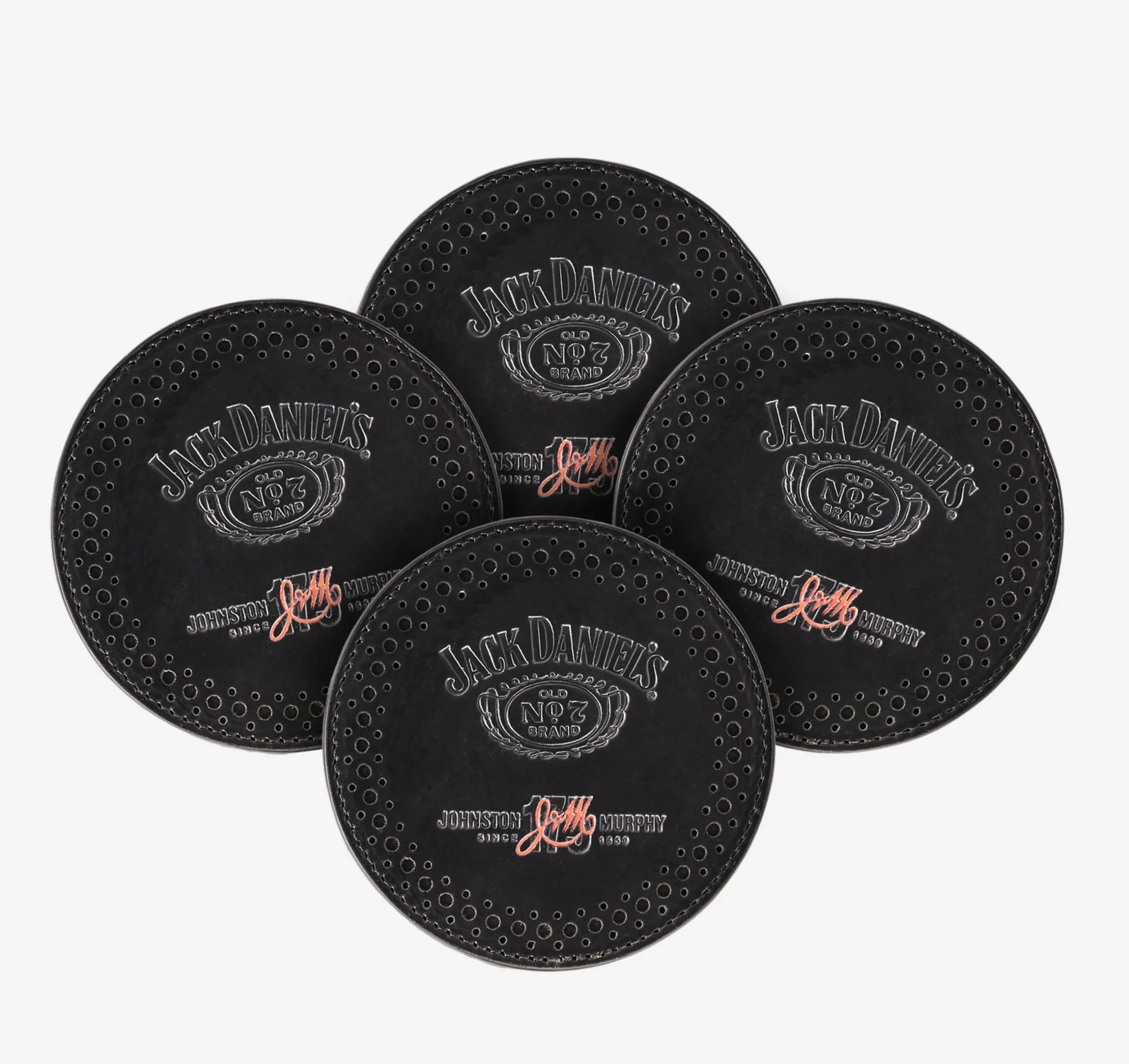 Jack Daniel's x JM 175th Leather Coaster Set