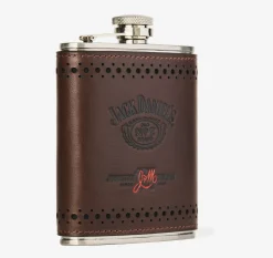 Jack Daniel’s x J&M 175th Leather-Wrapped Flask