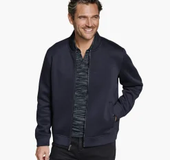 Knit Bomber Jacket
