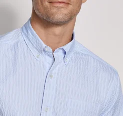 Leland Seersucker Short-Sleeve Shirt