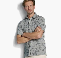 Linden Textured Short-Sleeve Shirt