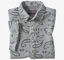 Linden Textured Short-Sleeve Shirt