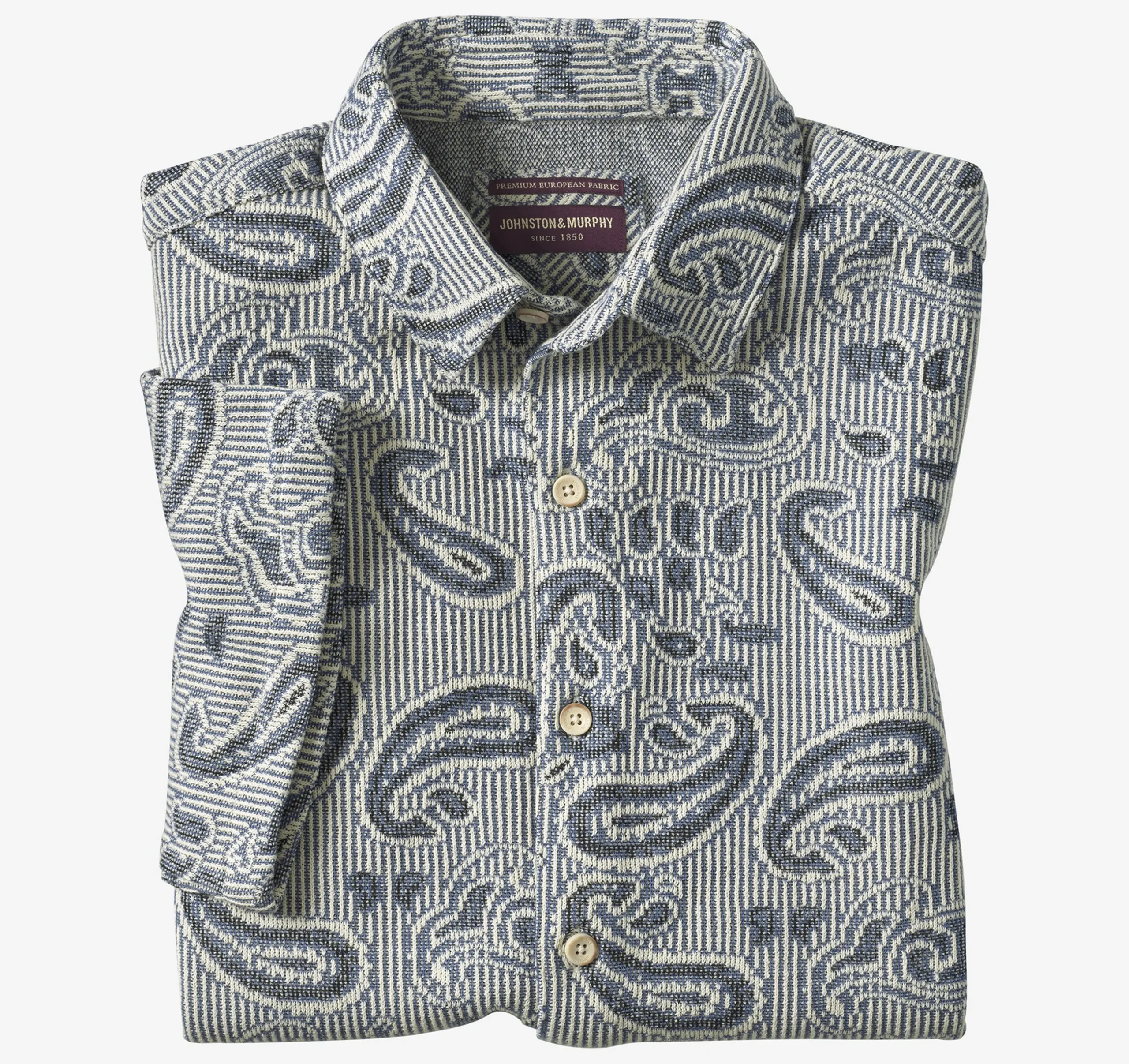 Linden Textured Short-Sleeve Shirt
