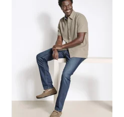 Linden Textured Short-Sleeve Shirt