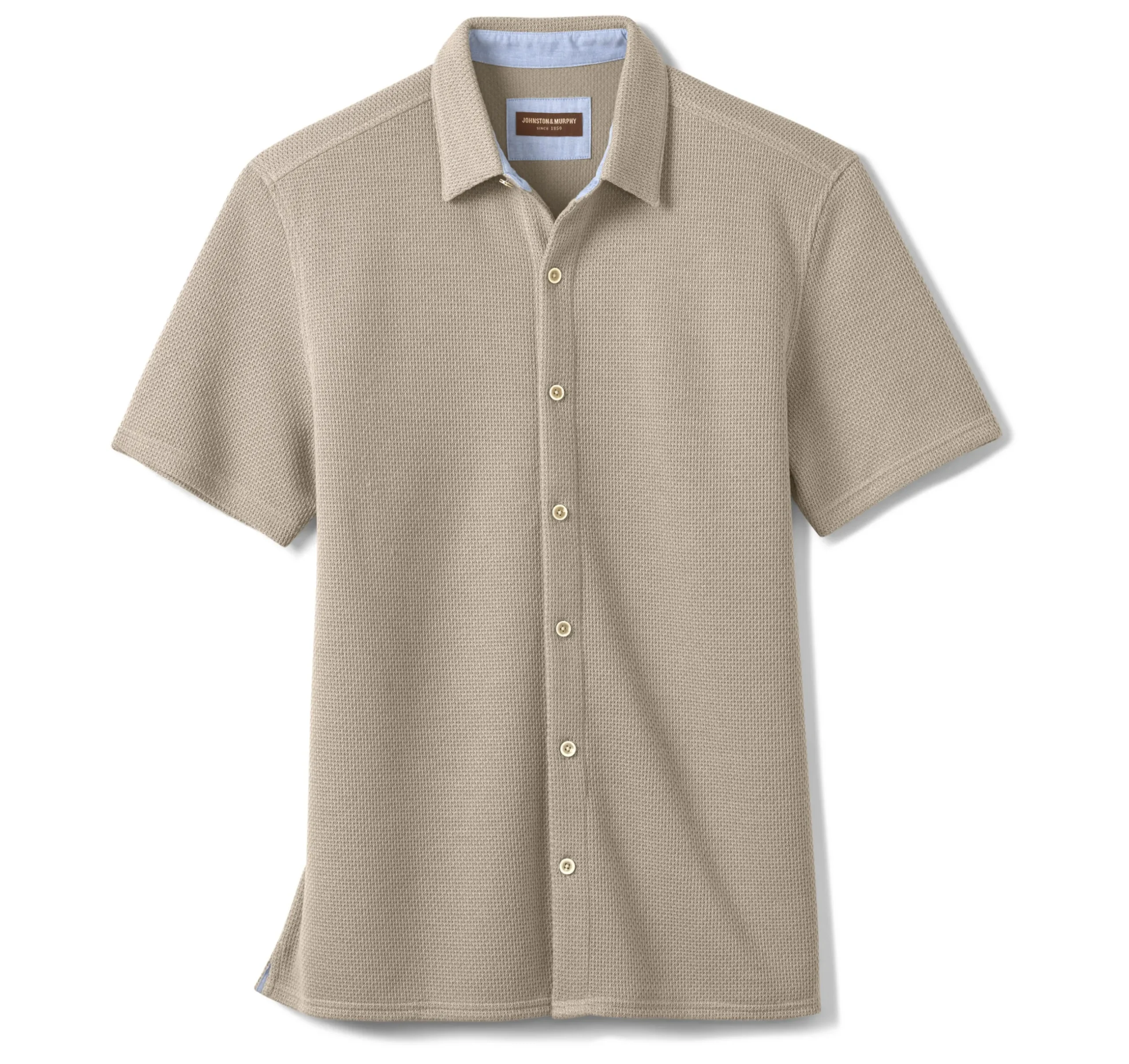 Linden Textured Short-Sleeve Shirt