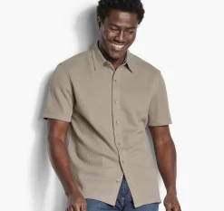 Linden Textured Short-Sleeve Shirt