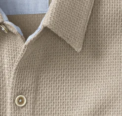 Linden Textured Short-Sleeve Shirt