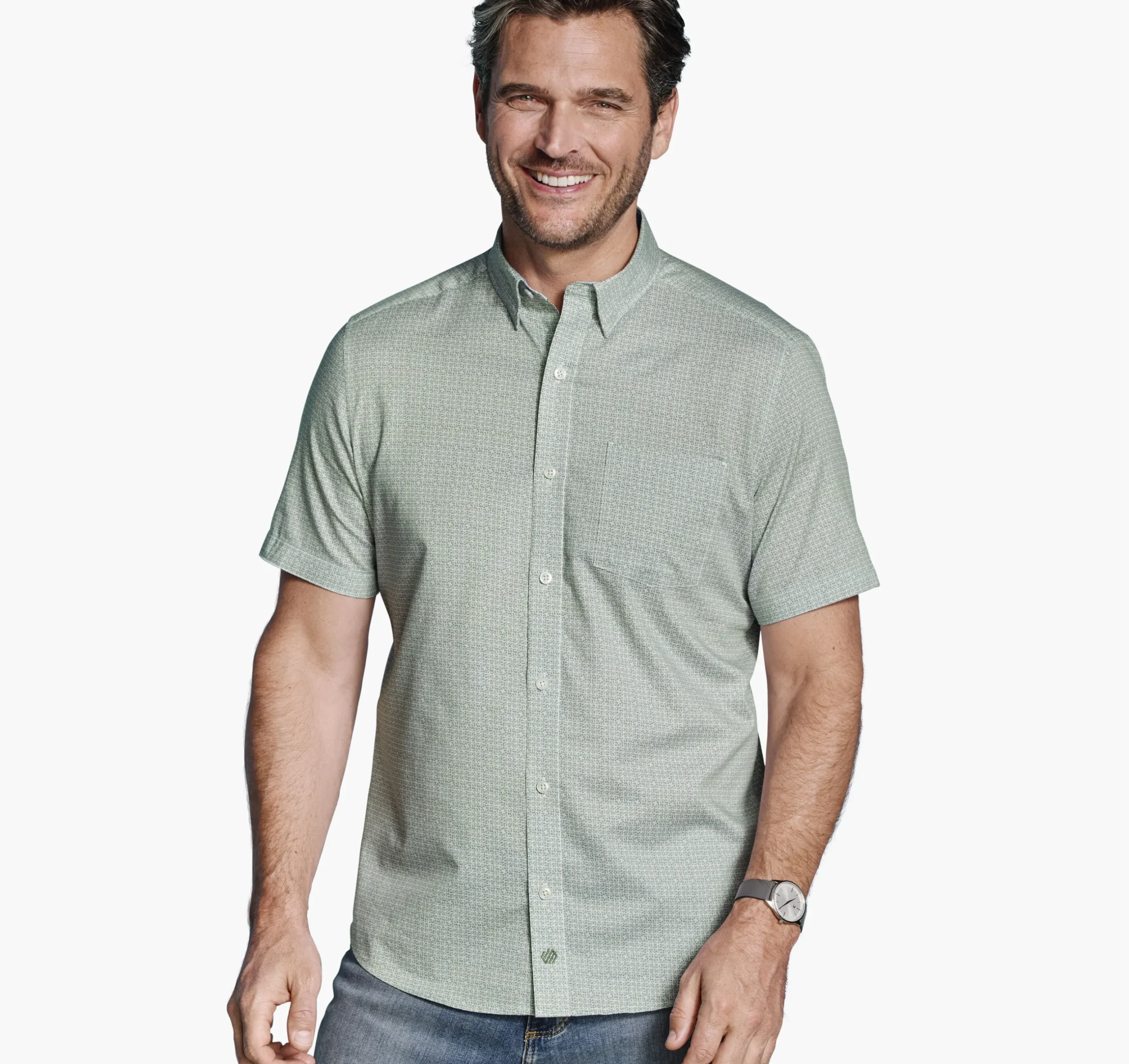 Logan Printed Short-Sleeve Shirt
