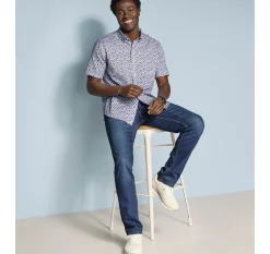 Logan Printed Short-Sleeve Shirt
