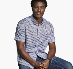 Logan Printed Short-Sleeve Shirt