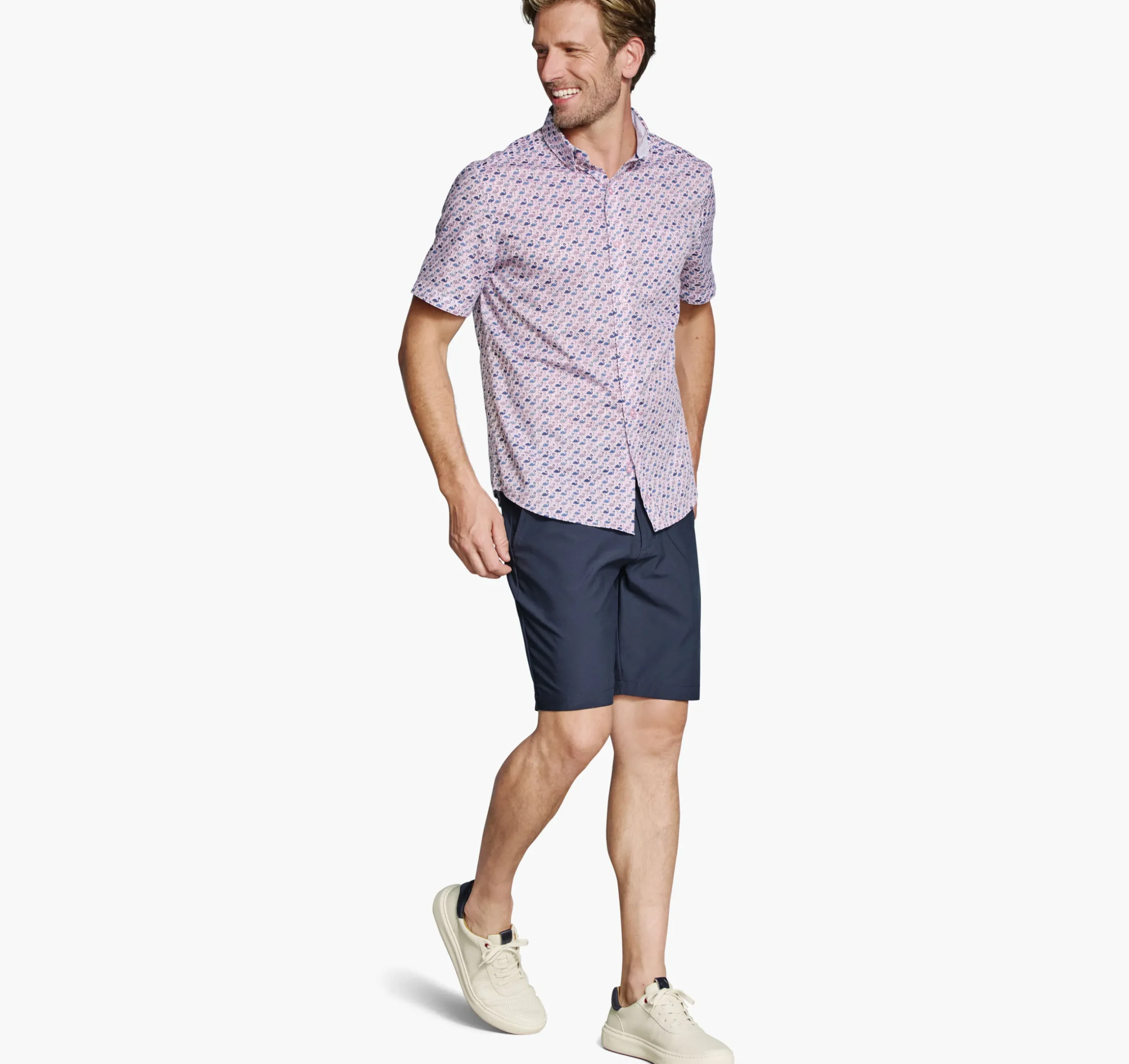 Logan Printed Short-Sleeve Shirt