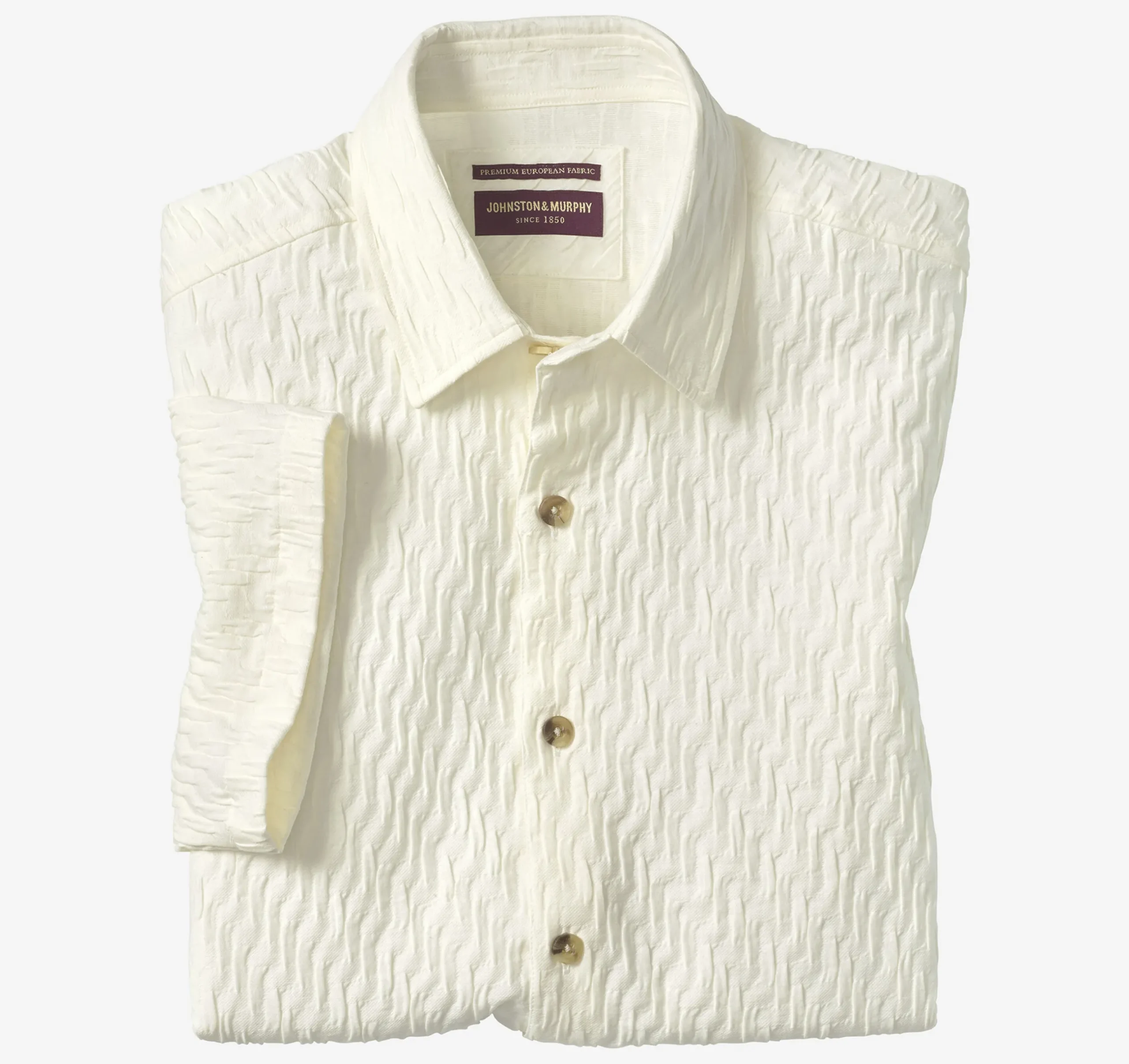 Monterey Textured Short-Sleeve Shirt