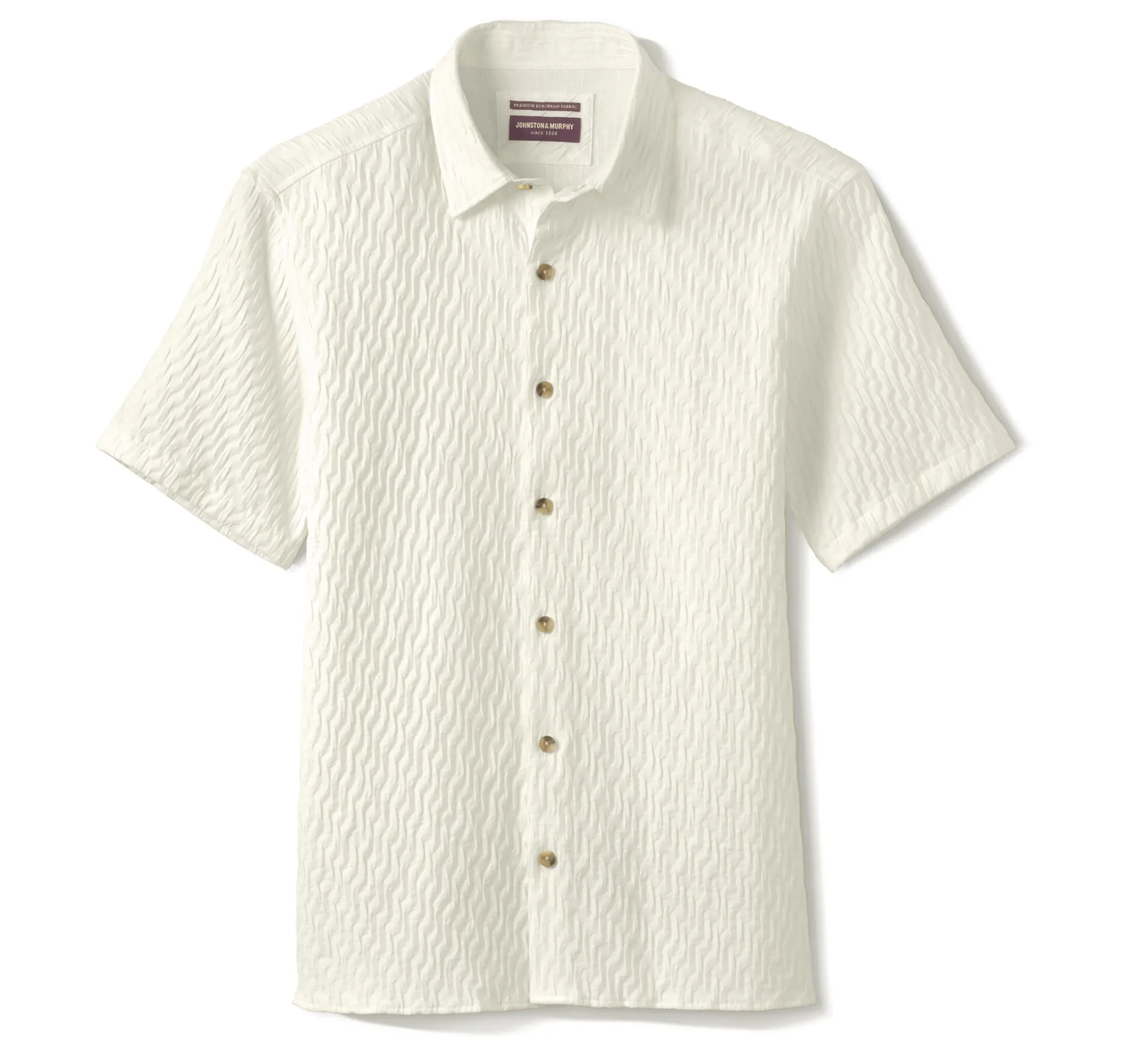 Monterey Textured Short-Sleeve Shirt