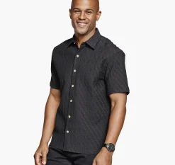 Monterey Textured Short-Sleeve Shirt