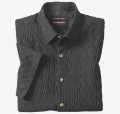 Monterey Textured Short-Sleeve Shirt