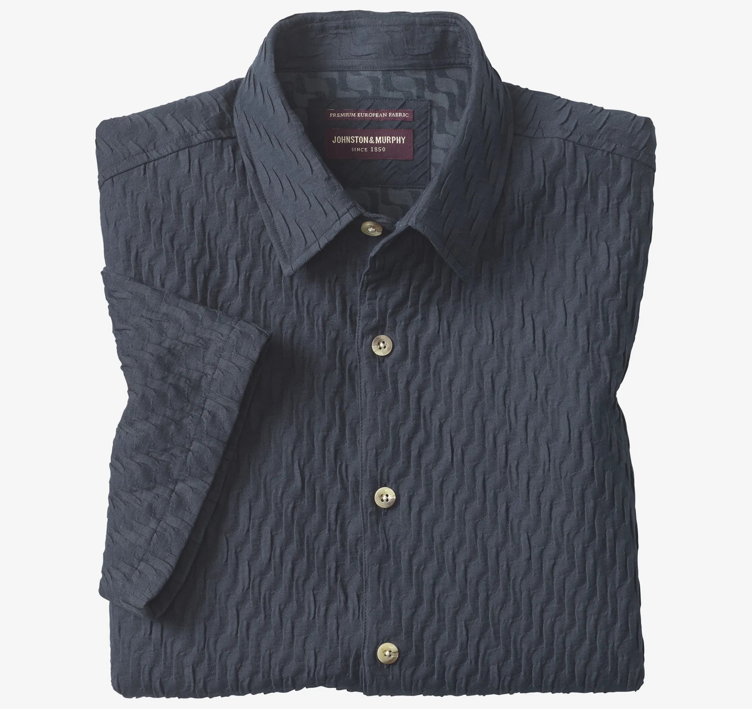 Monterey Textured Short-Sleeve Shirt