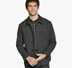 Patterned Shirt Jacket