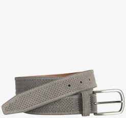 Perfed Suede Belt