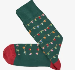 Pima Cotton Holiday-Themed Socks