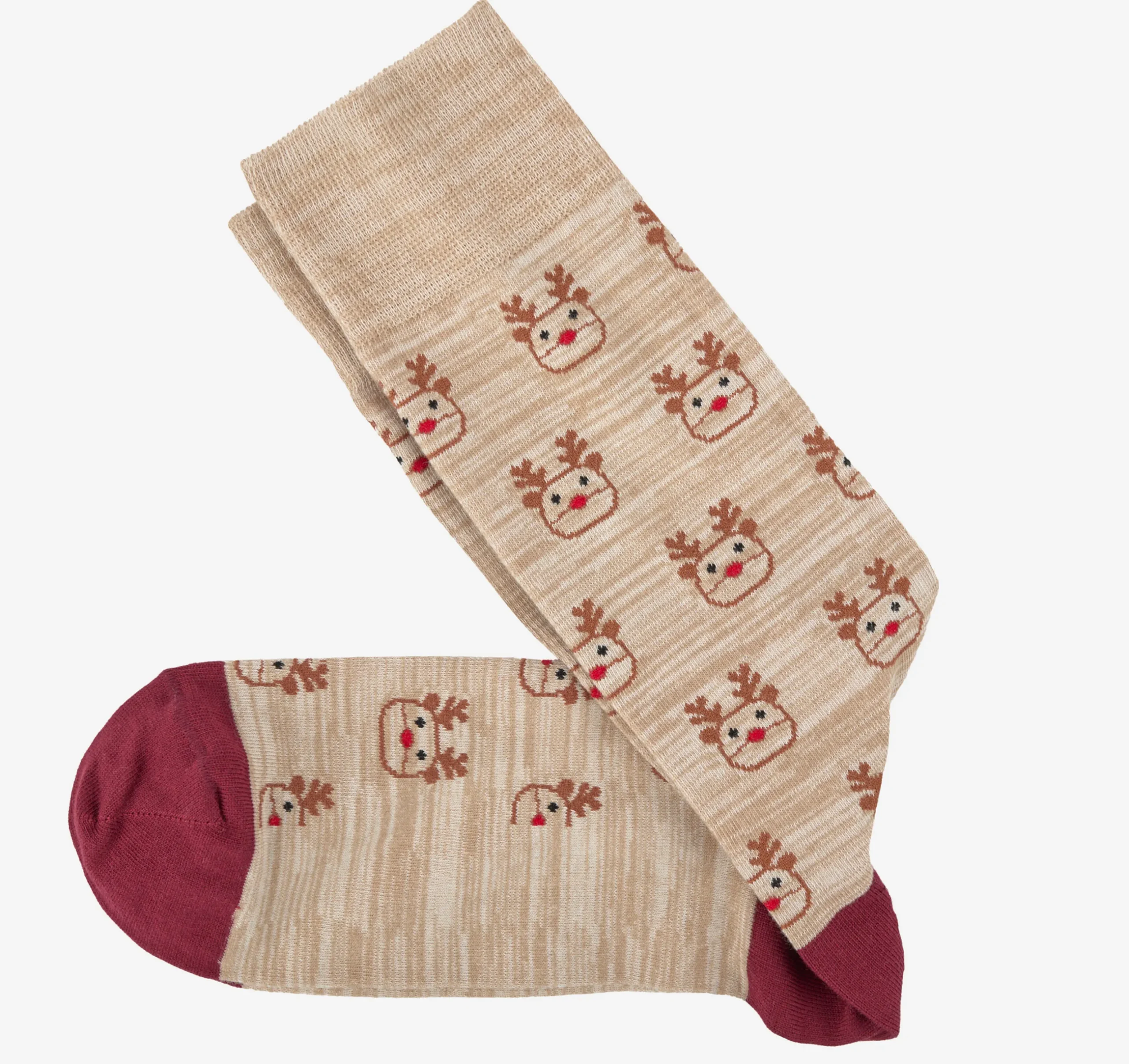 Pima Cotton Holiday-Themed Socks