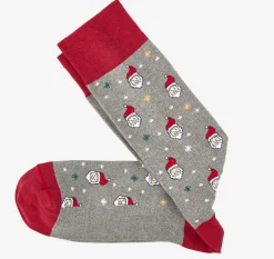 Pima Cotton Holiday-Themed Socks