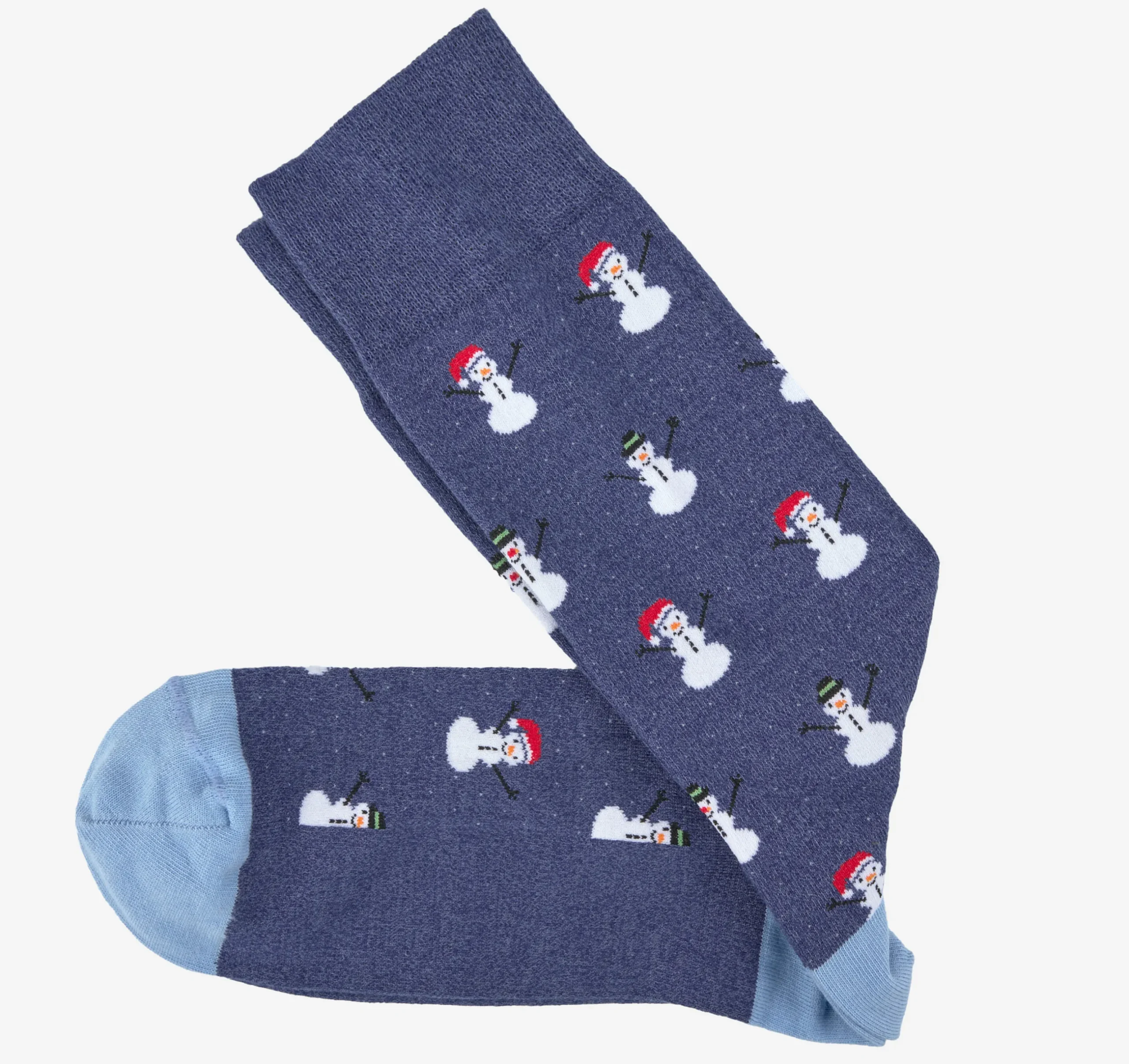 Pima Cotton Holiday-Themed Socks