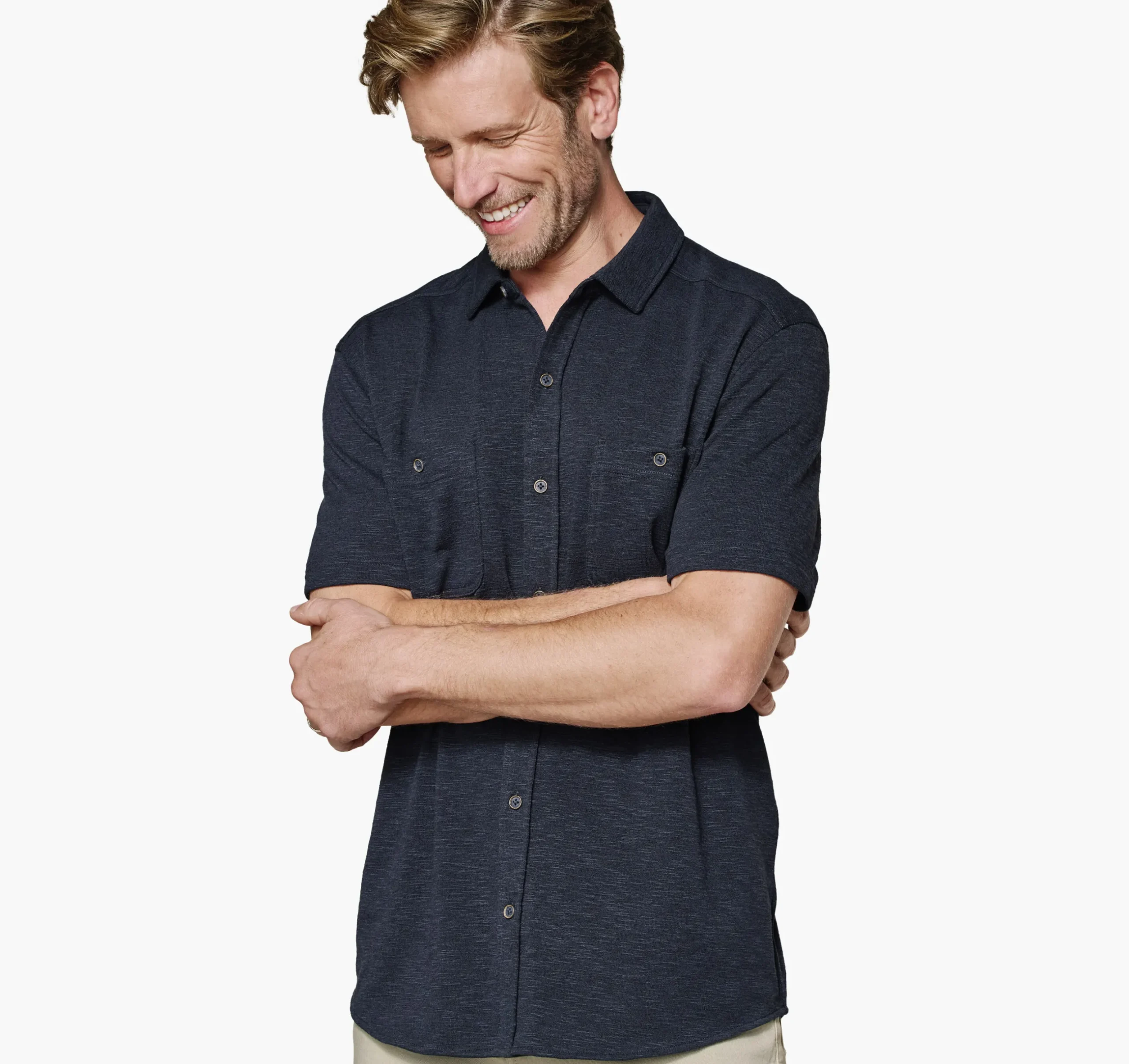 Riley Short-Sleeve Knit Shirt