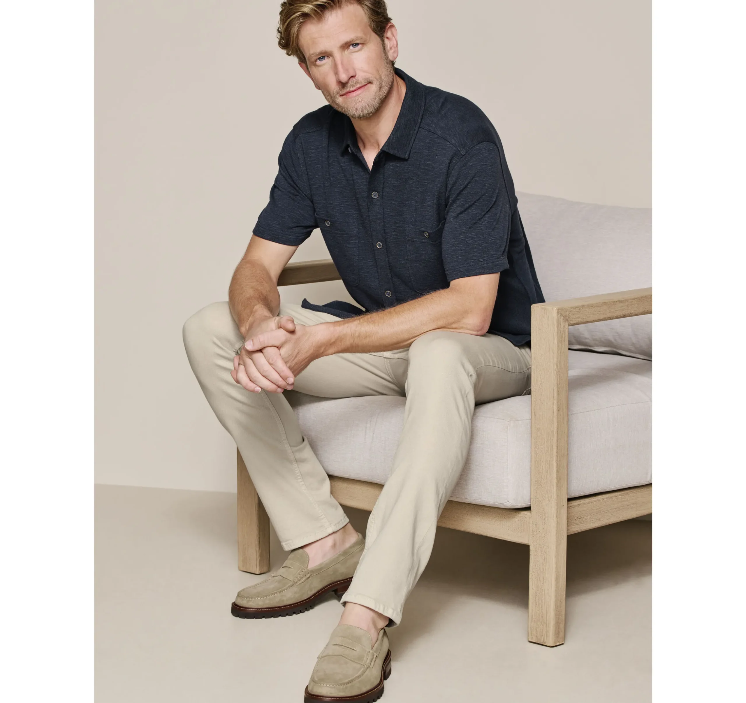 Riley Short-Sleeve Knit Shirt