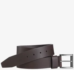 Roller Buckle Leather Belt