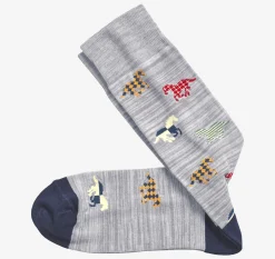 Space-Dyed Novelty Socks