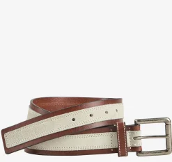 Suede Overlay Belt
