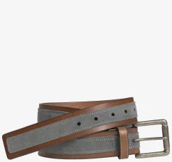 Suede Overlay Belt