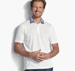 Tipped-Collar Polo