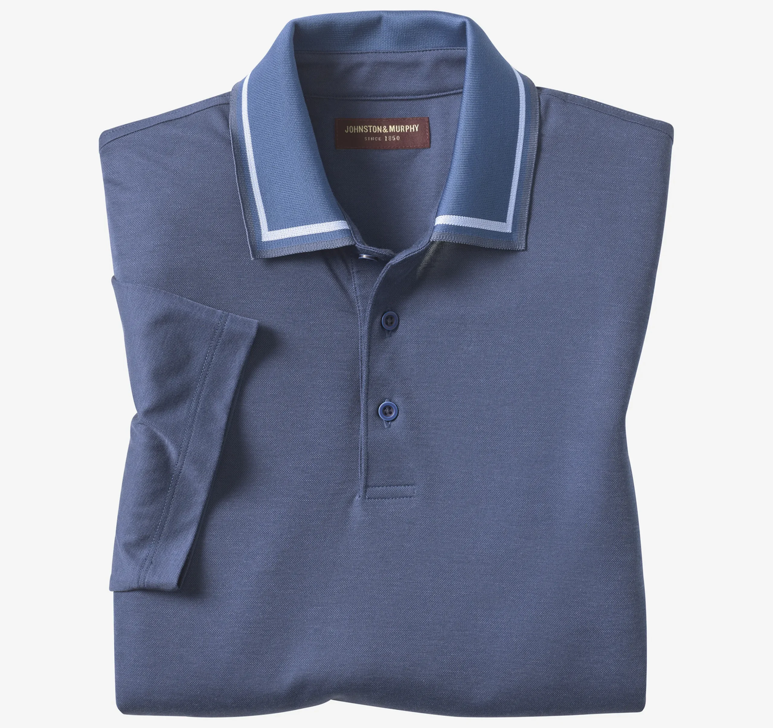 Tipped-Collar Polo