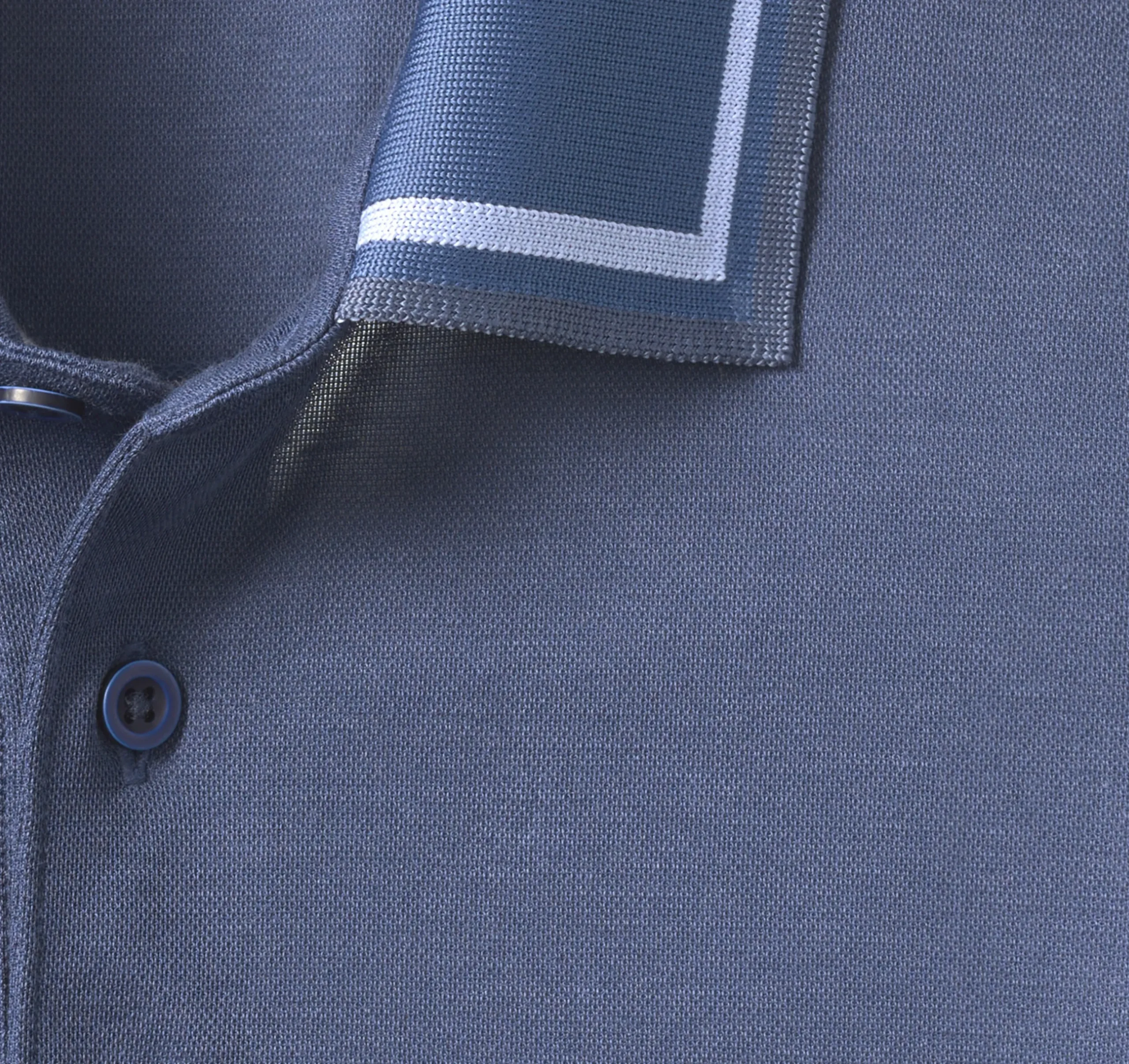 Tipped-Collar Polo