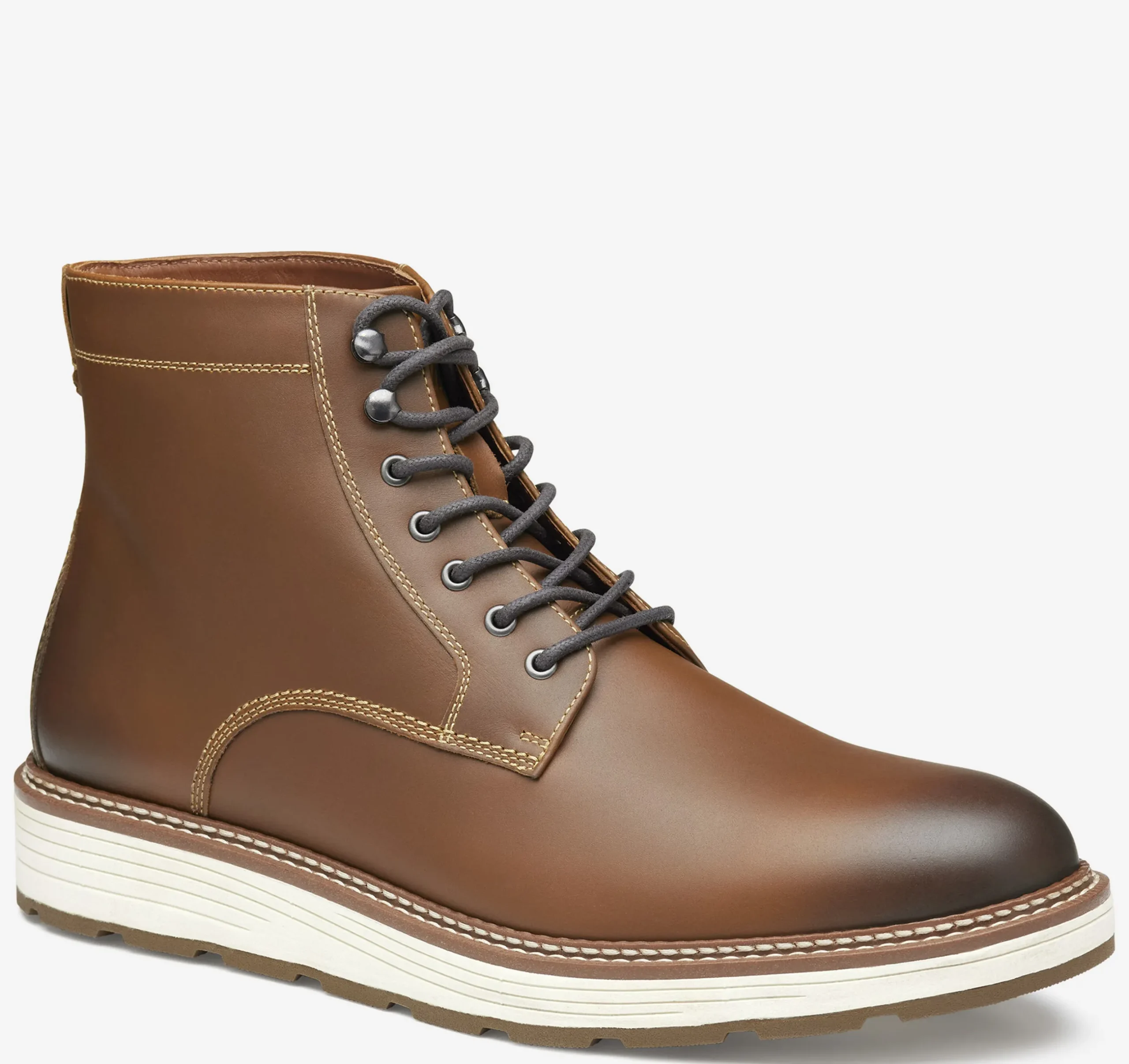 Upton Lug Plain Toe Boot