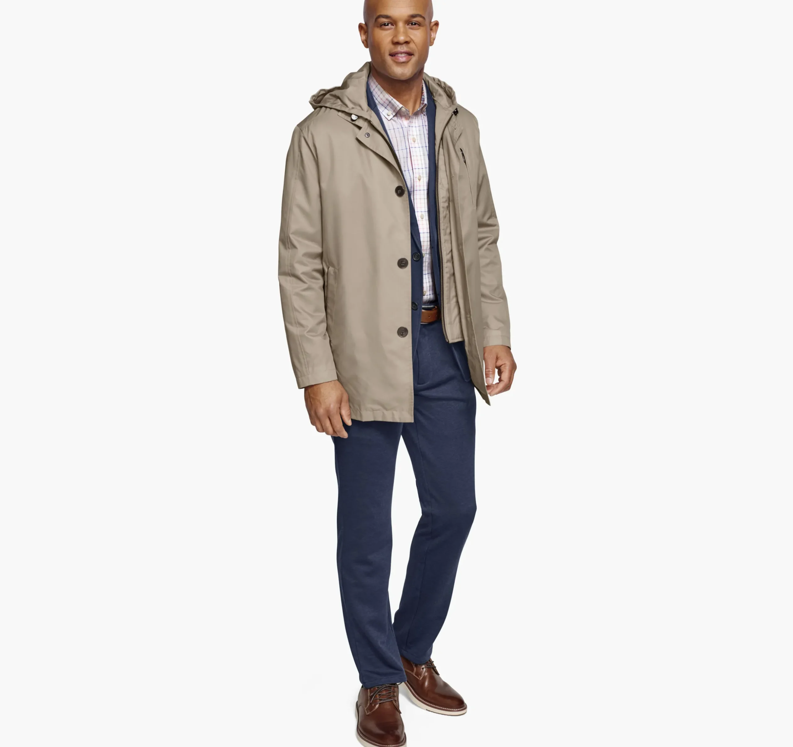 Upton Water-Resistant Raincoat