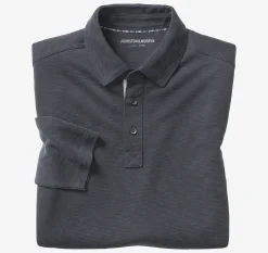 Vintage Slub Long-Sleeve Polo