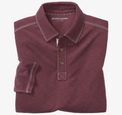 Vintage Slub Long-Sleeve Polo