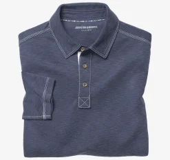 Vintage Slub Long-Sleeve Polo