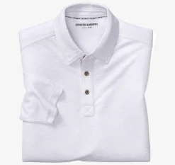 Vintage Slub Long-Sleeve Polo