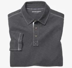 Vintage Slub Long-Sleeve Polo
