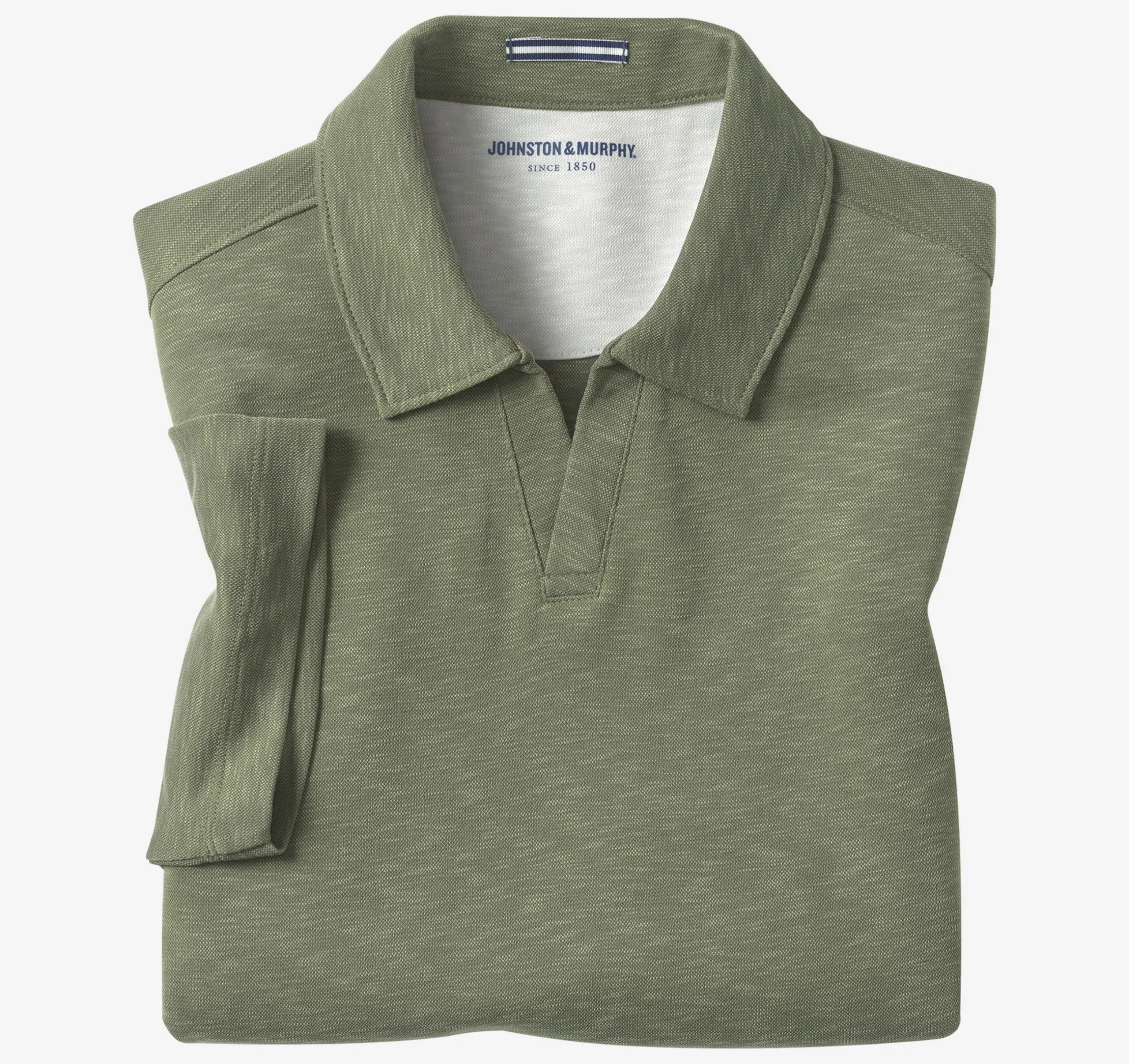 Vintage Slub V-Neck Polo