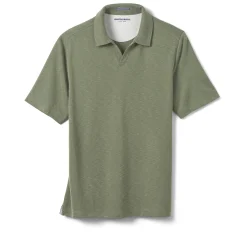Vintage Slub V-Neck Polo