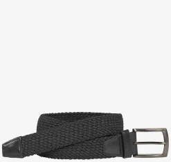 Woven Stretch-Knit Belt