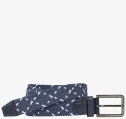 Woven Stretch-Knit Belt