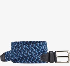 Woven Stretch-Knit Belt