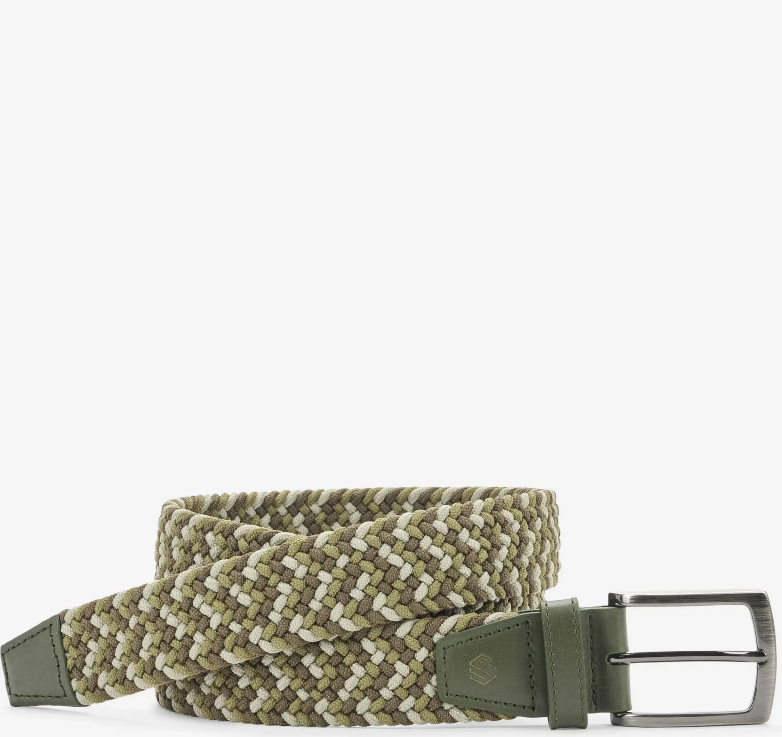Woven Stretch-Knit Belt