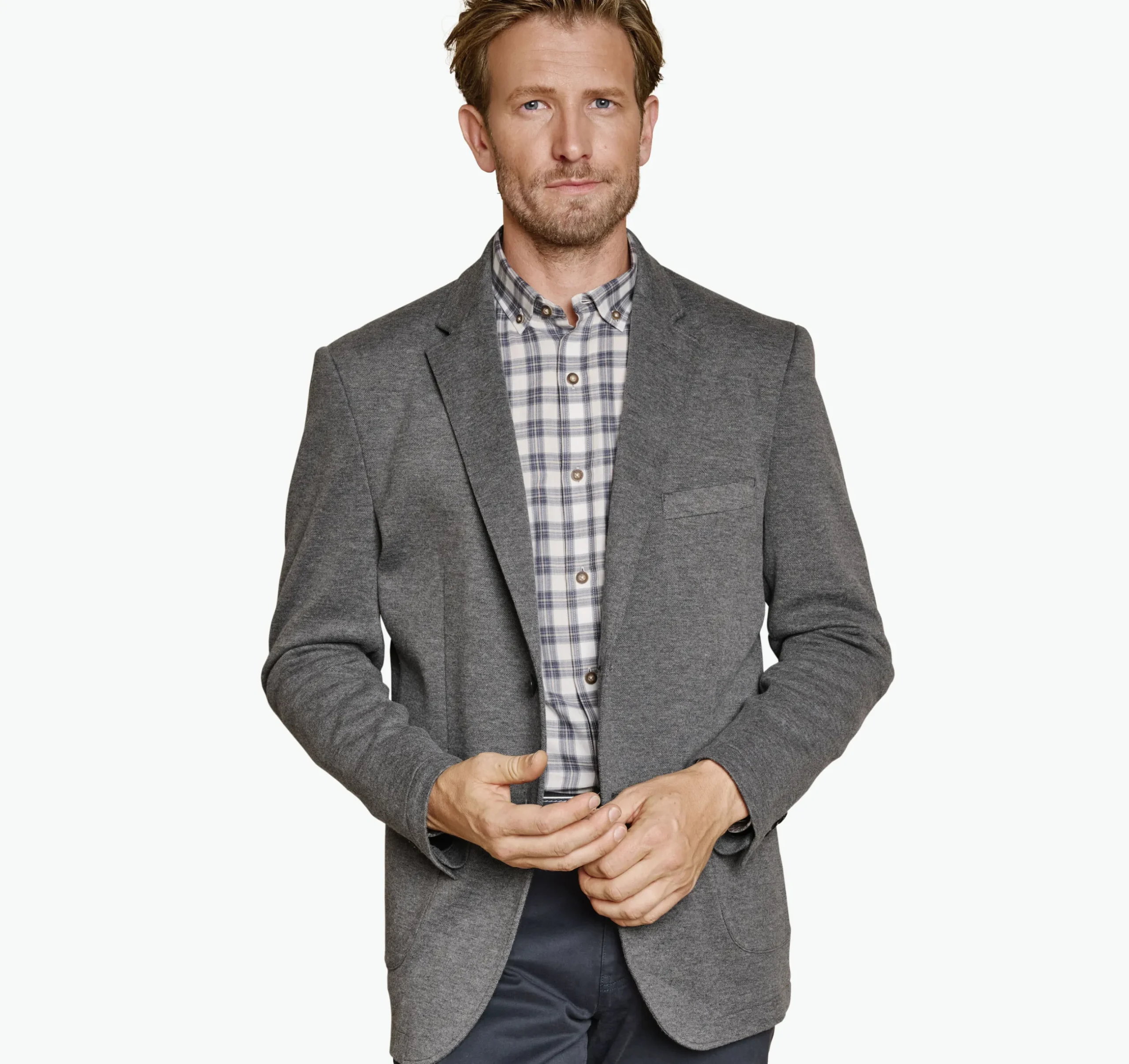 XC Flex® Knit Blazer with Removable Hooded Bib